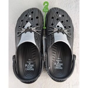 Crocs Nightmare Before Christmas Jack Skellington Clogs M10‎ W12 NWT